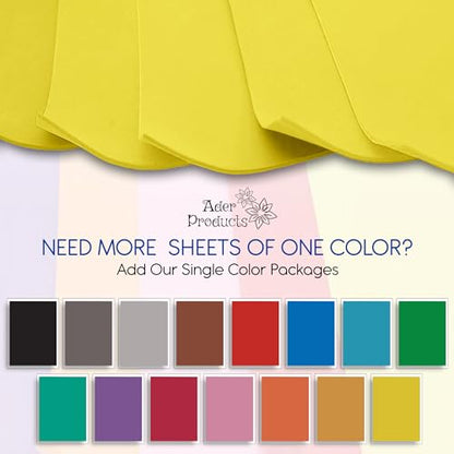 Yellow EVA Foam Sheets for Crafts