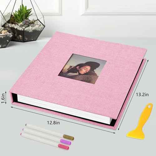 18 In Photo Album Self Adhesive with Picture Display Window