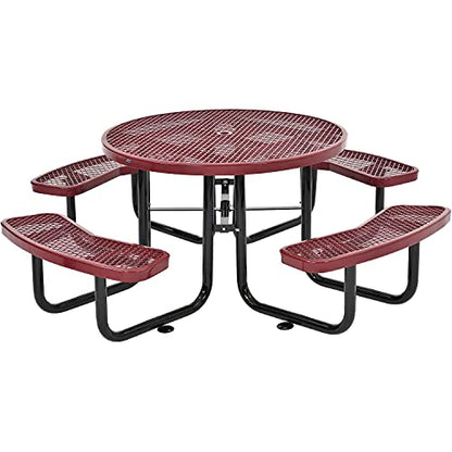 46" Round Picnic Table