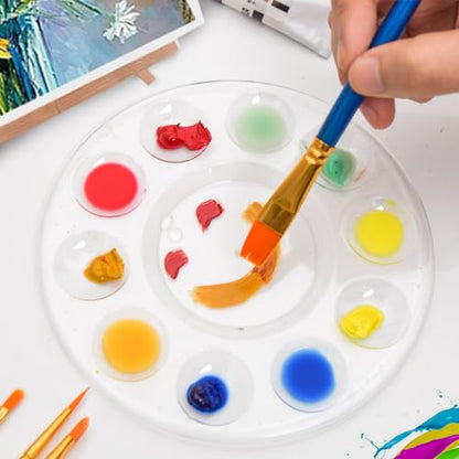 8Pcs Clear Paint Pallet