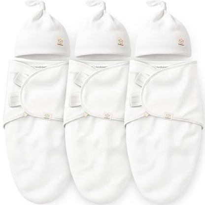 3pk Organic Swaddles for Newborns Girls