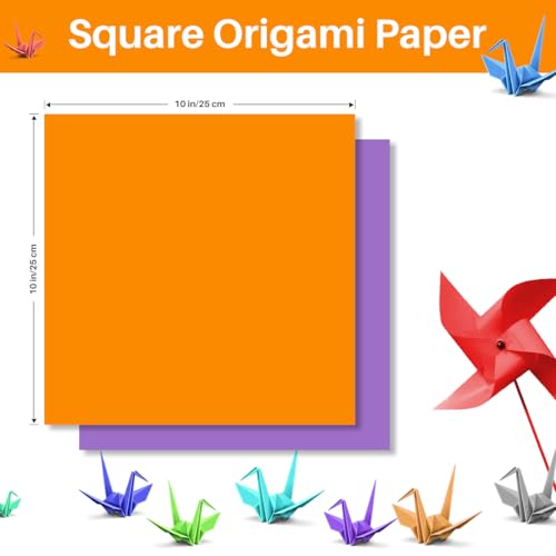 Origami Paper Square Single Sided for Arts and Crafts Projects