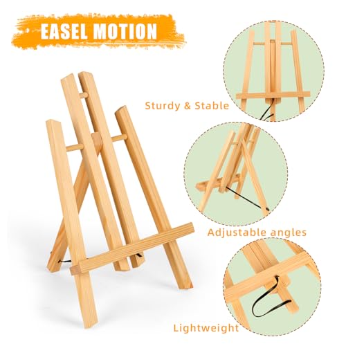 20 Pack 11.8" Wooden Easel