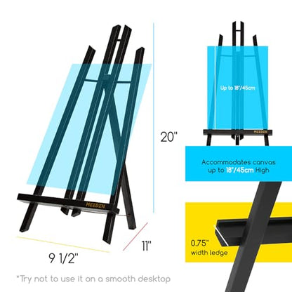 Tabletop Easel Stand for Display (12 Count)