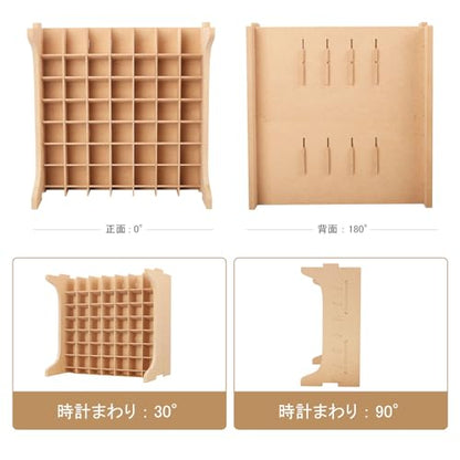 Paint Rack Organizer with 49 Holes Suitable for 10ml TAMIYA