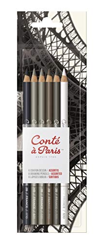 6 Count Drawing Pencils Set