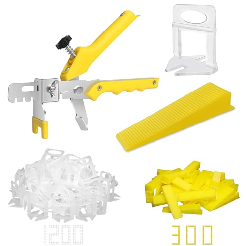 Tile Leveling System with Plier