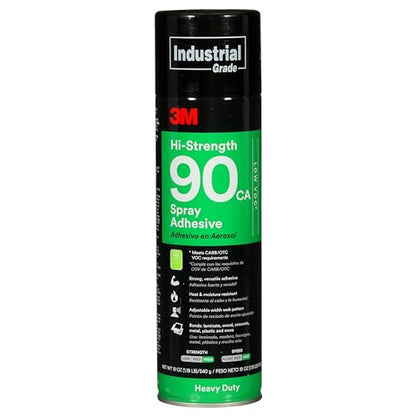 Hi Strength Spray Adhesive Glue 90 CA (19 Ounce)
