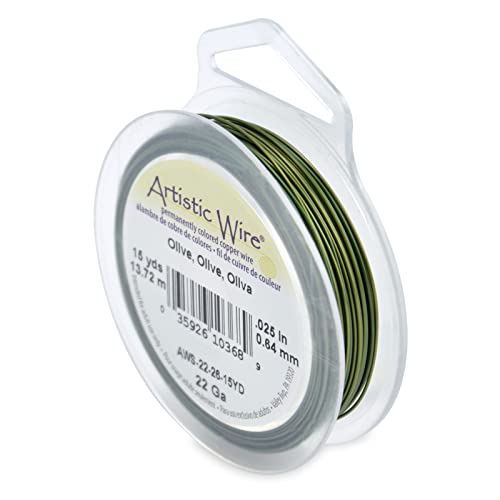 22 Gauge Tarnish Resistant Colored Copper Craft Jewelry Wrapping Wire
