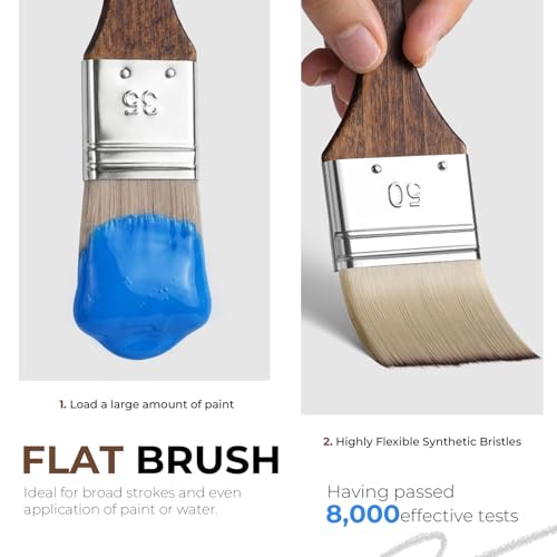 25pcs Paint Brush Set (25 Count)