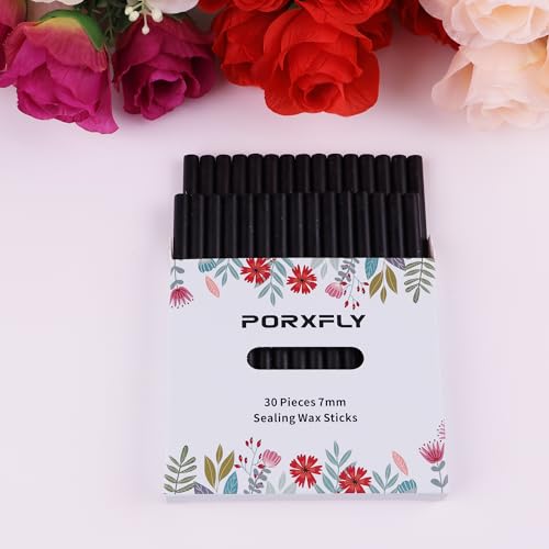 30 Pieces 7mm Sealing Wax Sticks for Glue Gun