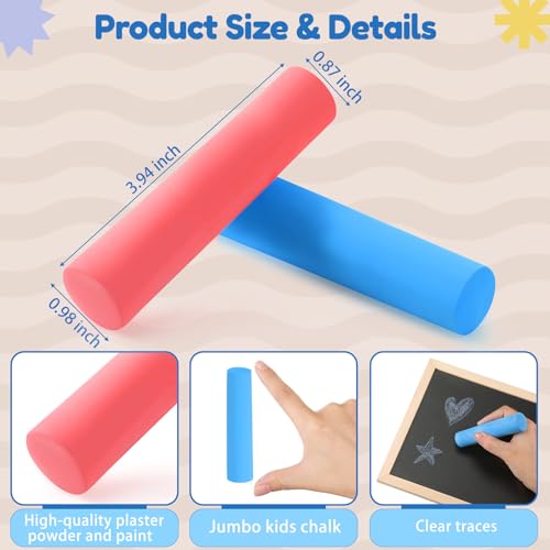 Jumbo Sidewalk Chalk for Kids Outdoor