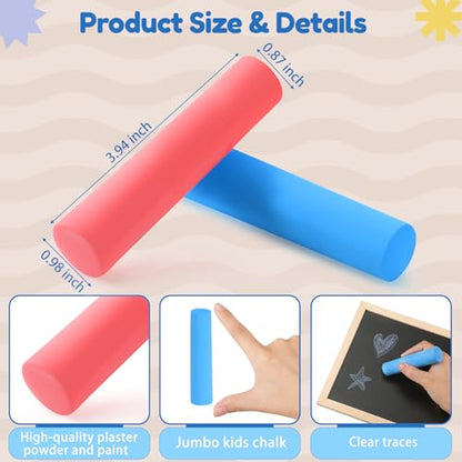 Jumbo Sidewalk Chalk for Kids Outdoor