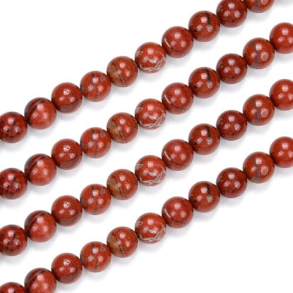 90pcs Adabele Natural Red River Jasper Gemstone 4mm (93 Count)