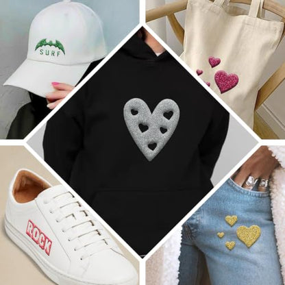 Glitter Puff Heat Transfer Vinyl