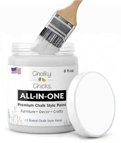 CottonTail 8 Fl Oz Chalk Paint for Furniture All in One