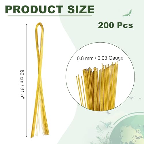32 Inch 22 Gauge Floral Stem Wire