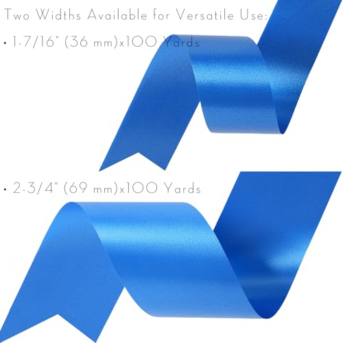 1.5 Inch Royal Blue Polypropylene Ribbon