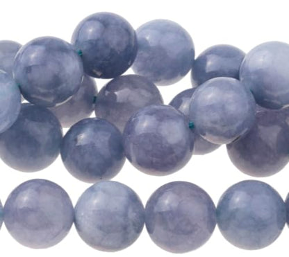 60pcs Adabele Natural Opaque Tanzanite Quartz Gemstone 6mm Round Beads
