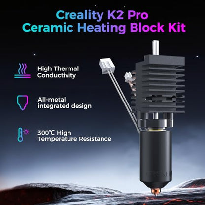 Official K2 Pro Ceramic Heating Block Hotend Kit