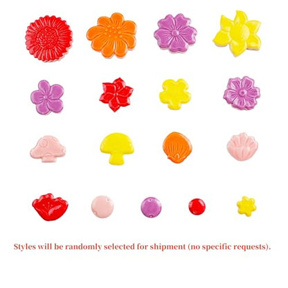 500g 1.1lb Random Color Irregular Ceramics Mosaic Tiles (16 Ounce)