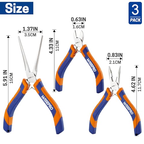 3 PCS Mini Pliers Set