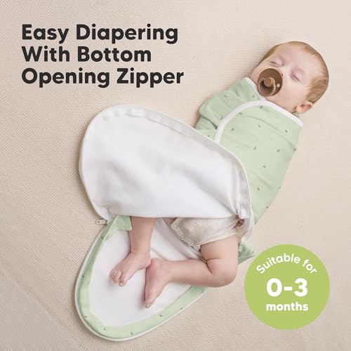 Newborn Swaddles with Zippers (3 Count)