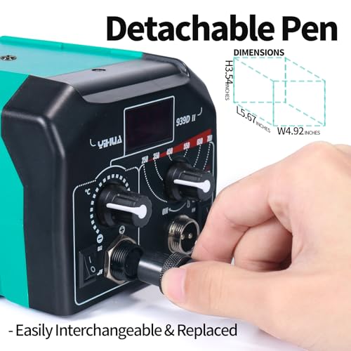 939D II Pyrography Pen Wood Burning Kit Station 2