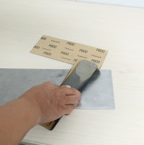 30Pcs 9 x 3.6 Inchs 600 Grit Wet and Dry Handmade Universal Sanding Sheets