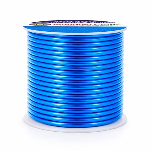 12 Gauge Bondi Blue Anodized Aluminum Craft Wire