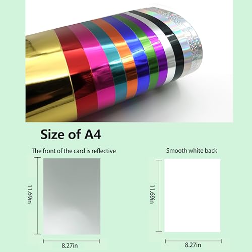 Metallic Cardstock Paper (15 Pack)