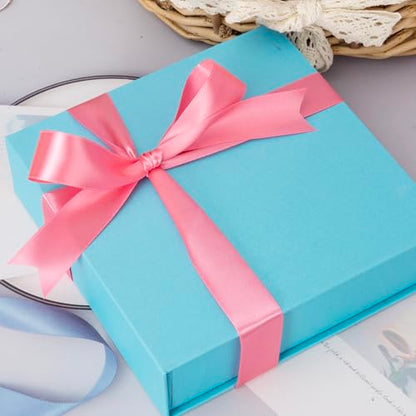 1 Inch Brink Pink Solid Satin Ribbon for Gift Wrapping