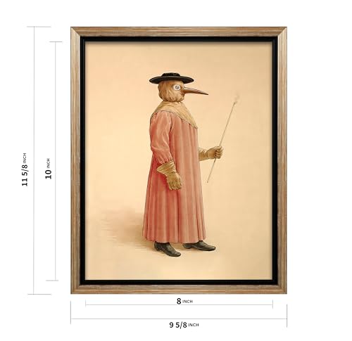 Vintage Plague Doctor Canvas