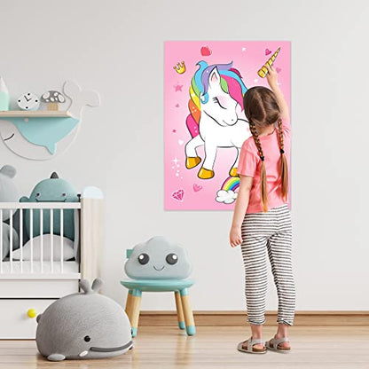 Pin The Horn Unicorn Game