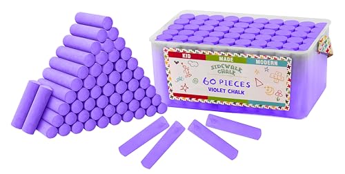 60 Count Pack of Sidewalk Chalk