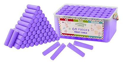 60 Count Pack of Sidewalk Chalk