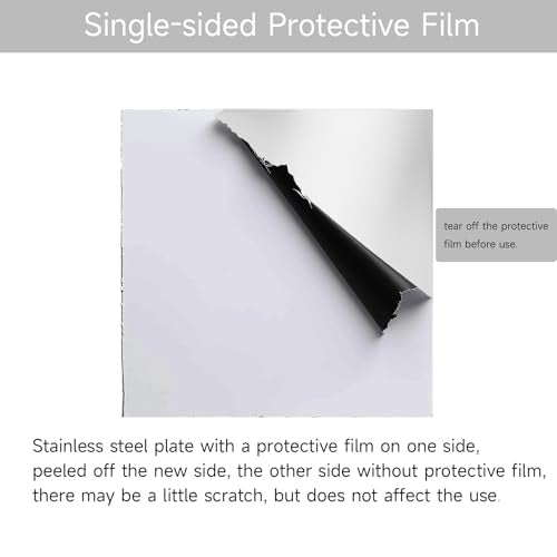 304 Stainless Steel Sheet (2 Sq Ft)