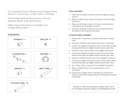 Drone Obstacle Course Kit