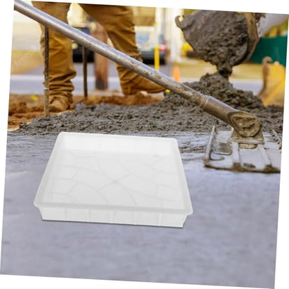 Reusable Concrete Pavement Mold for Garden Stepping Stones Plastic Diy Paver Mold for Pathways Patios and Courtyards Easy to Install and Maintain