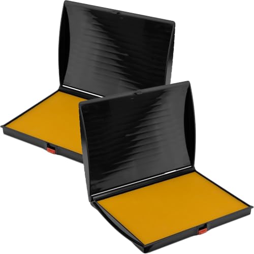 Large Premium Dark Yellow Ink Stamp Pad