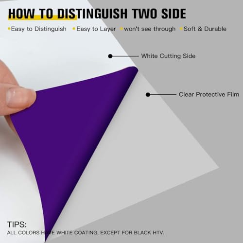 Purple HTV Heat Transfer Vinyl