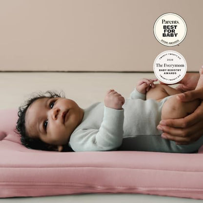 Organic Newborn Baby Infant Lounger Pillow & Travel Bag
