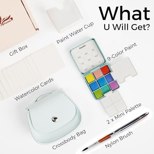 Travel Watercolor Set