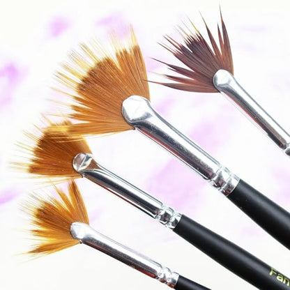 Fan Grainer Brush for Painting