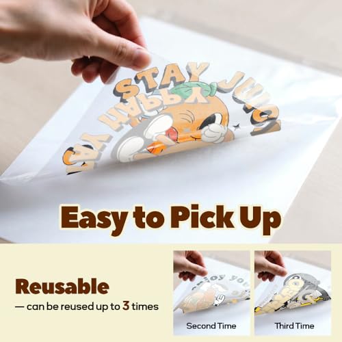 Heat Transfer Mask for Inkjet Light Heat Transfer Paper (20 Count)