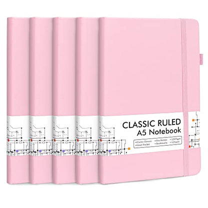 5 Pack Notebooks Journals Bulk (5 Count)