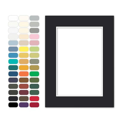 Smooth Black Matboard