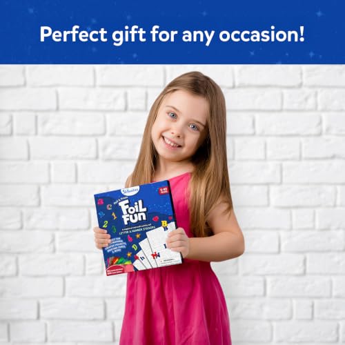 Foil Fun Letter & Number Stickers