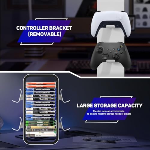 Game Storage Tower【15.8INCH】 Compatible with PS5