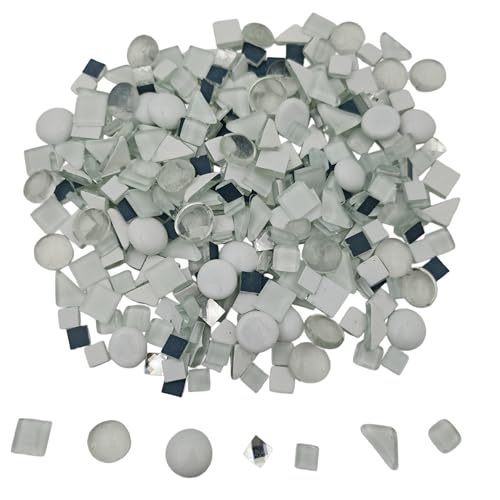 1.1LB Mixed Color Irregular Crystal Mosaic Tiles (17.637 Ounce)